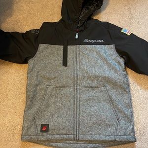 Snap on youth large light weight jacket